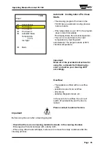 Предварительный просмотр 35 страницы WIESHEU Euromat B15 TS 300 Operating Manual