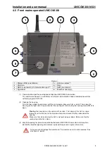 Preview for 9 page of Wigersma & Sikkema UNICOM 300 Installation And User Manual