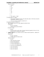 Preview for 13 page of Wigersma & Sikkema UNIGAS 300 Installation, Operating And Maintenance Manual