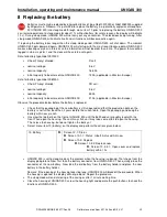 Preview for 34 page of Wigersma & Sikkema UNIGAS 300 Installation, Operating And Maintenance Manual