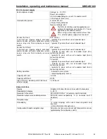 Preview for 47 page of Wigersma & Sikkema UNIGAS 300 Installation, Operating And Maintenance Manual