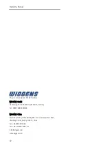 Предварительный просмотр 32 страницы Wiggens WH220-HT Operating Manual