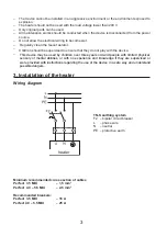 Предварительный просмотр 3 страницы Wijas PERFECT MIX Series Installation And Operating Instructions Manual