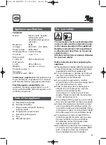 Предварительный просмотр 9 страницы WIK 9129 Instructions For Use Manual