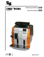 Предварительный просмотр 1 страницы WIK cremaroma cam 52 d Instruction Manual