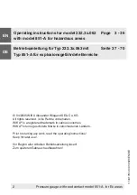 Preview for 2 page of WIKA 232.35.063 Operating Instructions Manual