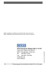 Preview for 72 page of WIKA 232.35.063 Operating Instructions Manual