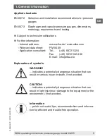 Предварительный просмотр 5 страницы WIKA 432.55 Operating Instructions Manual