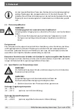 Preview for 20 page of WIKA 4x2.30.1x0 Series Operating Instructions Manual