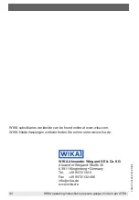 Preview for 32 page of WIKA 4x2.30.1x0 Series Operating Instructions Manual