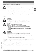 Preview for 21 page of WIKA 532.54 Operating Instructions Manual