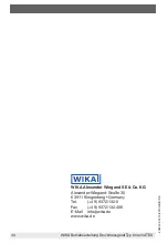 Предварительный просмотр 44 страницы WIKA 632.50.100 Operating Instructions Manual