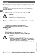 Preview for 8 page of WIKA A-IAI-1 Operating Instructions Manual