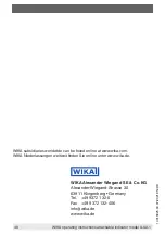 Preview for 48 page of WIKA A-IAI-1 Operating Instructions Manual