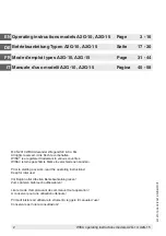 Preview for 2 page of WIKA A2G-10 Operating Instructions Manual