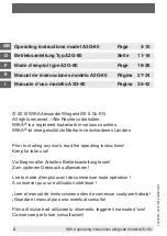 Preview for 2 page of WIKA A2G-80 Operating Instructions Manual