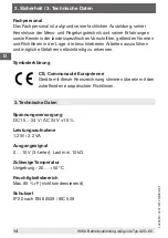 Preview for 14 page of WIKA A2G-80 Operating Instructions Manual