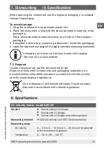 Предварительный просмотр 21 страницы WIKA air2guide A2G-20 Operating Instructions Manual