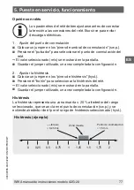 Предварительный просмотр 77 страницы WIKA air2guide A2G-20 Operating Instructions Manual