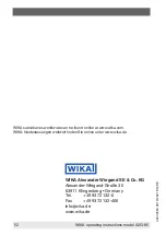 Preview for 52 page of WIKA air2guide A2G-85 Operating Instructions Manual