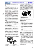 Предварительный просмотр 4 страницы WIKA APW SERIES Instruction Manual