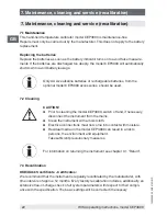 Preview for 22 page of WIKA CEP3000 Operating Instructions Manual