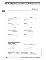 Preview for 26 page of WIKA CEP3000 Operating Instructions Manual