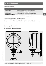 Предварительный просмотр 75 страницы WIKA CPG1500 Operating Instructions Manual