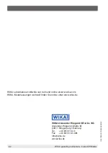 Preview for 92 page of WIKA CPH6200 Operating Instructions Manual