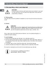 Preview for 34 page of WIKA CPH62I0-S1 Operating Instructions Manual