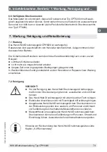 Preview for 73 page of WIKA CPH62I0-S1 Operating Instructions Manual