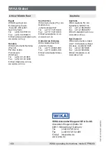 Preview for 160 page of WIKA CPH62I0-S1 Operating Instructions Manual