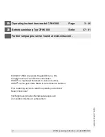 Preview for 2 page of WIKA CPH6300-S1 Operating Instructions Manual