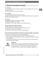 Предварительный просмотр 21 страницы WIKA CPH6400 Operating Instructions Manual