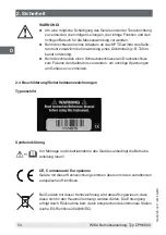 Preview for 54 page of WIKA CPH6600 Operating Instructions Manual