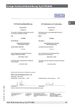 Preview for 93 page of WIKA CPH6600 Operating Instructions Manual