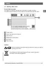 Preview for 13 page of WIKA CPH7650 Operating Instructions Manual