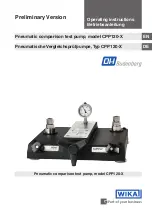 Предварительный просмотр 1 страницы WIKA CPP120-X Operating Instructions Manual