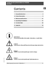 Preview for 3 page of WIKA CTD9300 Series Operating Instructions Manual