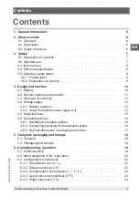 Preview for 3 page of WIKA CTH 6200 Operating Instructions Manual