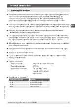 Preview for 5 page of WIKA CTH 6200 Operating Instructions Manual