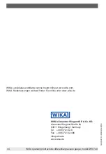 Preview for 44 page of WIKA DELTA-trans DPGT40 Operating Instructions Manual