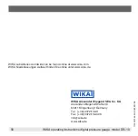 Preview for 56 page of WIKA DG-10-E Operating Instructions Manual