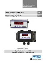 WIKA DI10 Operating Instructions Manual preview