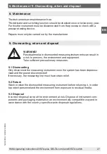 Preview for 27 page of WIKA DPG40 Operating Instructions Manual