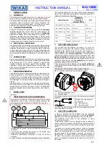 Предварительный просмотр 2 страницы WIKA DW03 Series Instruction Manual