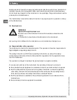 Preview for 8 page of WIKA F1106 Operating Instructions Manual