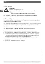 Предварительный просмотр 8 страницы WIKA F2220 Operating Instructions Manual