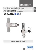 WIKA F2301 Operating Instructions Manual preview