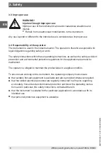 Предварительный просмотр 8 страницы WIKA F2802 Operating Instructions Manual